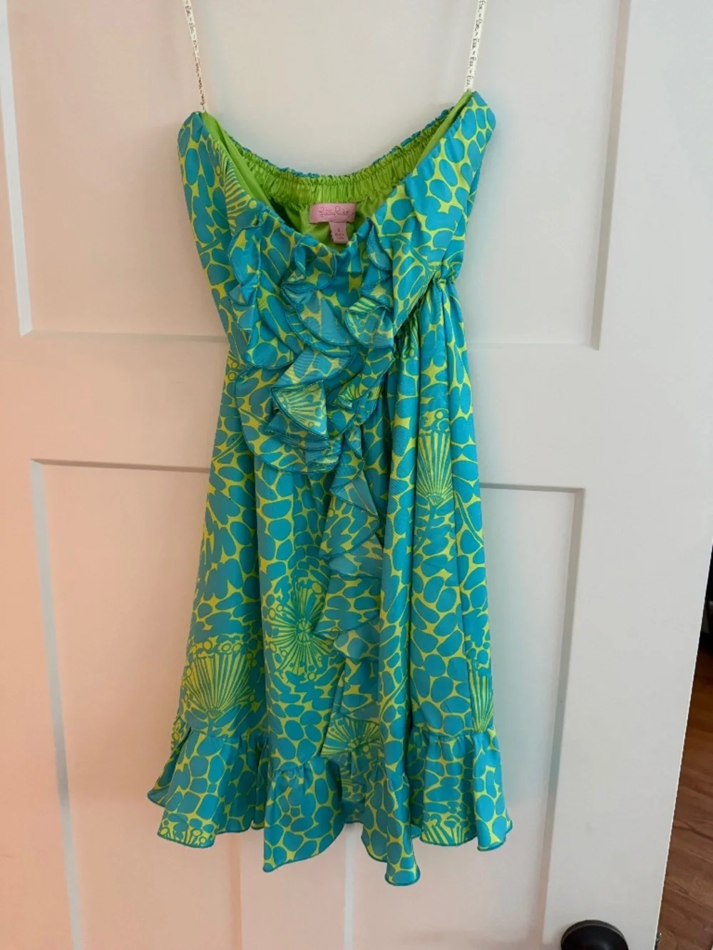 Lilly Pulitzer strapless dress - Picture 1 of 3